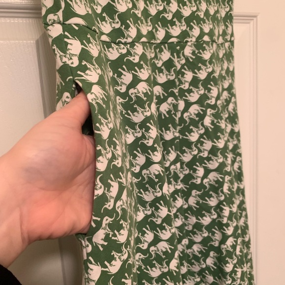 Elephant print dress NYCO size XS - Picture 4 of 8